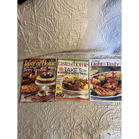 Taste of Home Magazines Lot of 9 Issues from 2000-2009 - Picture 3 of 4